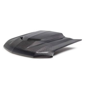Chevrolet Silverado Hood - Anderson Composites - Type-AZ - Carbon Fiber - `20-`24
